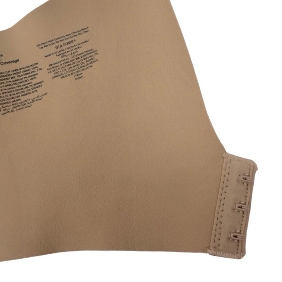 SOMA Bra Vanishing back Full cover Underwire Hook n eye closure Tan 34DDDD/34G - Picture 11 of 11